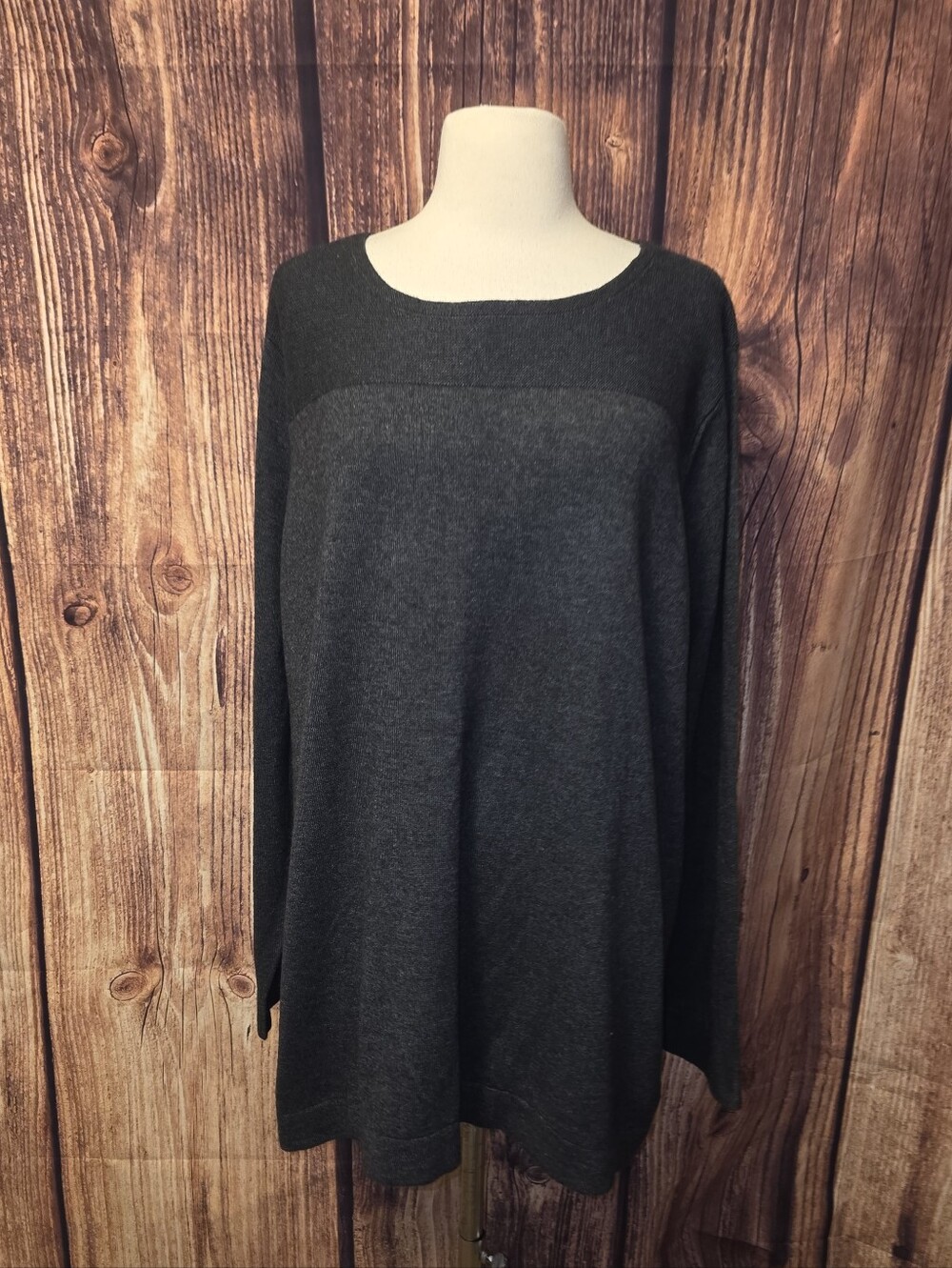 JJill Sweater Size XL Charcoal